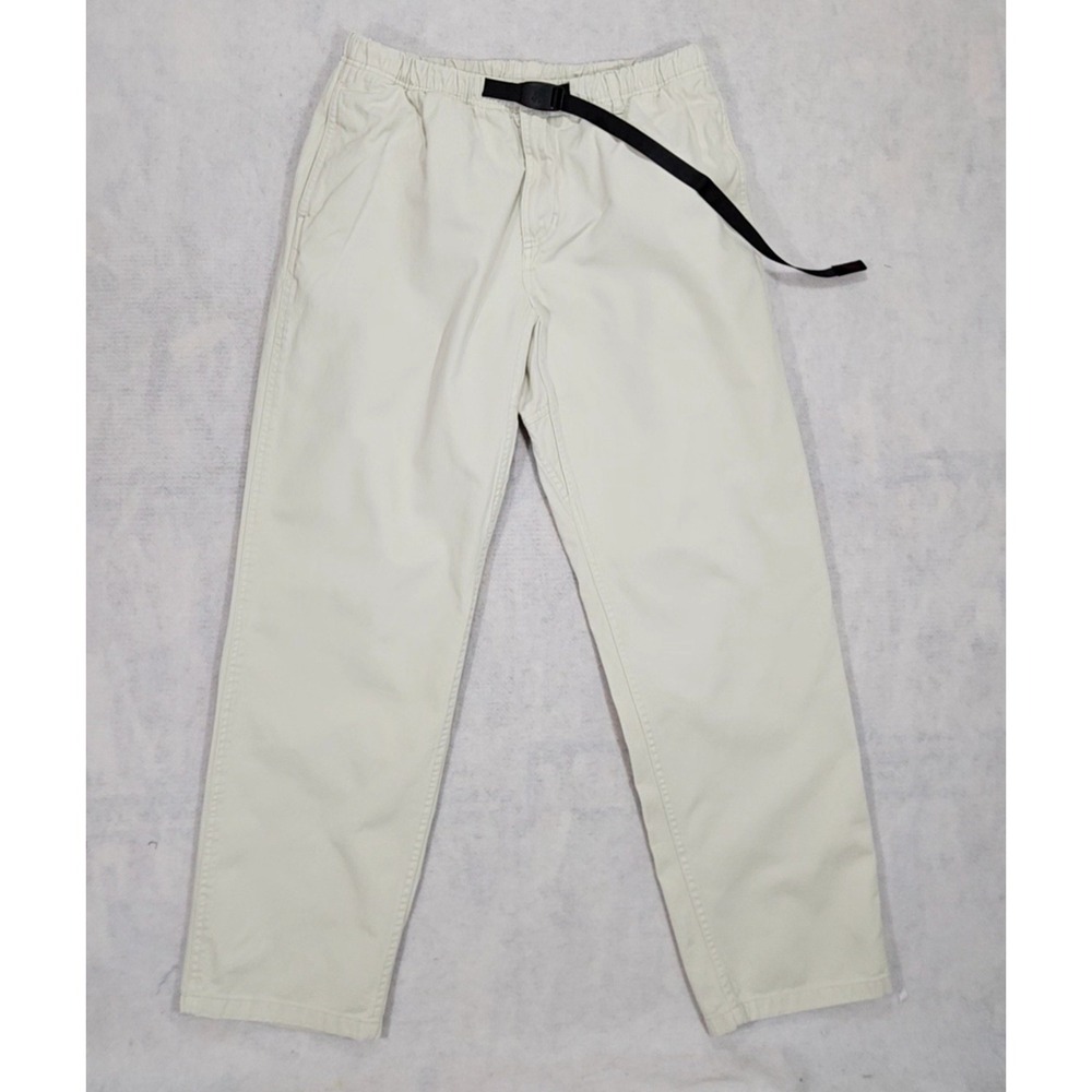 Gramicci Climbing Pants Womens L 12 32 G-Pants Beige Belted 90s Vtg